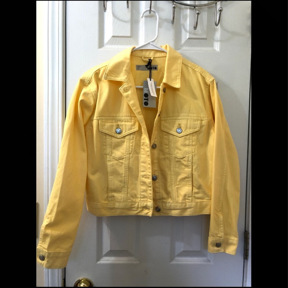 Top Shop Yellow Jacket - Picture 4 of 5